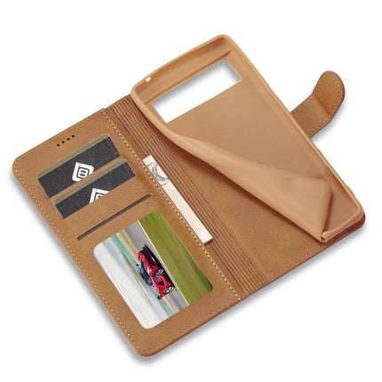 LC.IMEEKE Calf Texture Flip Leather Phone Case, For Google Pixel 6a