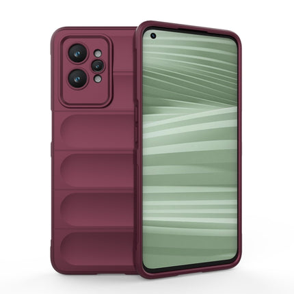 Magic Shield TPU + Flannel Phone Case, For Realme 10 Pro+ 5G, For Realme GT2 Pro