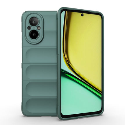 Magic Shield TPU + Flannel Phone Case, For Realme C67 4G Global, For Realme 11 4G Global
