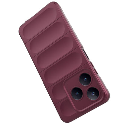 Magic Shield TPU + Flannel Phone Case, For Realme C63 4G Global, For Realme C61 4G Global