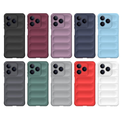 Magic Shield TPU + Flannel Phone Case, For Realme C63 4G Global, For Realme C61 4G Global