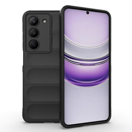 Magic Shield TPU + Flannel Phone Case, For Realme 14 Pro 5G Global, For Realme V60 Pro / 14x 5G Global