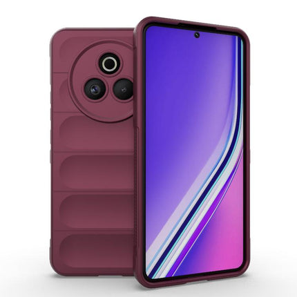 Magic Shield TPU + Flannel Phone Case, For Realme P3 Pro 5G Global, For Realme 14 Pro+ 5G