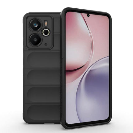 Magic Shield TPU + Flannel Phone Case, For Realme 14T 5G Global, For Realme 14 5G Global