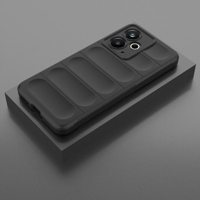 Magic Shield TPU + Flannel Phone Case, For Realme 14T 5G Global, For Realme 14 5G Global
