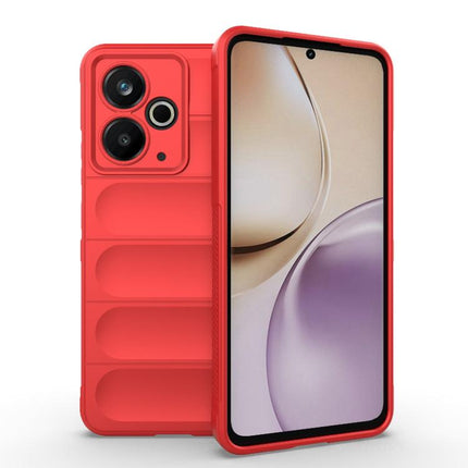 Magic Shield TPU + Flannel Phone Case, For Realme 14T 5G Global, For Realme 14 5G Global