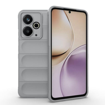 Magic Shield TPU + Flannel Phone Case, For Realme 14T 5G Global, For Realme 14 5G Global