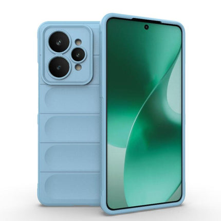 Magic Shield TPU + Flannel Phone Case, For Realme 15 5G Global, For Realme C73 5G Global / Narzo 80 Lite