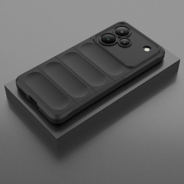 Magic Shield TPU + Flannel Phone Case, For Realme P4 5G India, For Realme 15 Pro 5G Global