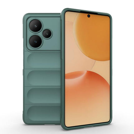 Magic Shield TPU + Flannel Phone Case, For Realme 15x 5G India, For Realme P4 Pro 5G India