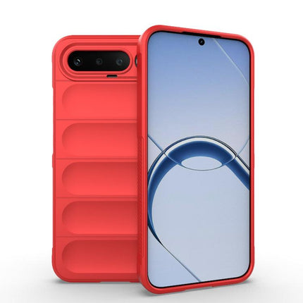 Magic Shield TPU + Flannel Phone Case, For Realme 16 5G Global, For Realme 16 Pro+ 5G