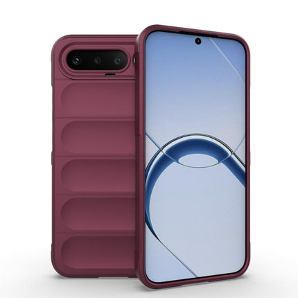Magic Shield TPU + Flannel Phone Case, For Realme 16 5G Global, For Realme 16 Pro+ 5G