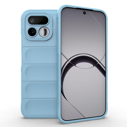 Magic Shield TPU + Flannel Phone Case, For Realme P4R 5G India, For Realme 16T 5G Global