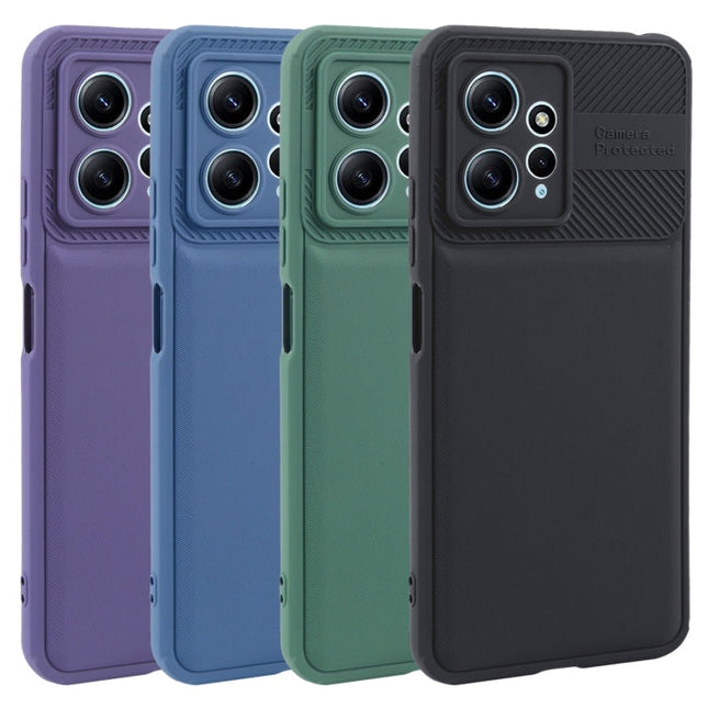Twill Texture TPU Shockproof Phone Case, For Xiaomi Redmi Note 12 4G