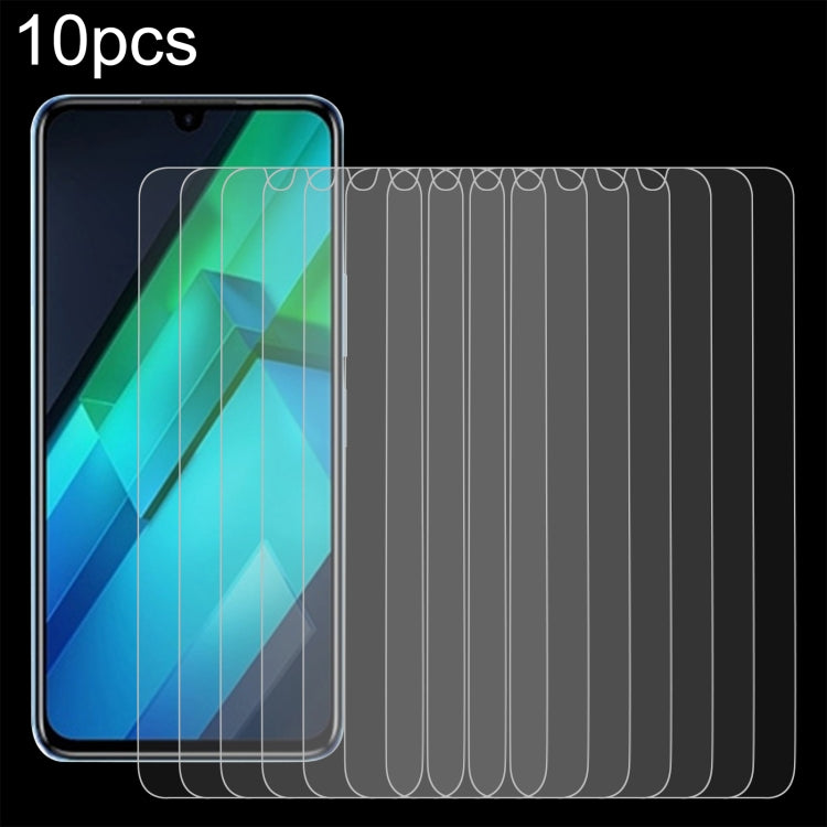 10pcs 0.26mm 9H 2.5D Tempered Glass Film, For Infinix Note 30 (10 PCS), For Infinix Note 30 VIP (10 PCS)