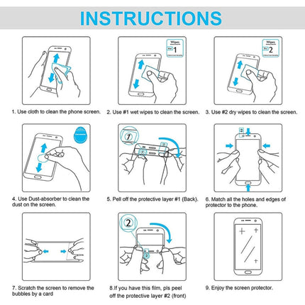 10pcs 0.26mm 9H 2.5D Tempered Glass Film, For Infinix Note 30 (10 PCS), For Infinix Note 30 VIP (10 PCS)