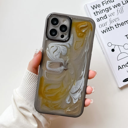 Oil Painting Electroplating TPU Phone Case, For iPhone 12 Pro Max, For iPhone 11 Pro, For iPhone 11 Pro Max, For iPhone SE 2022/2020 / 8 / 7