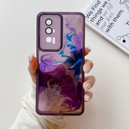 Oil Painting Electroplating TPU Phone Case