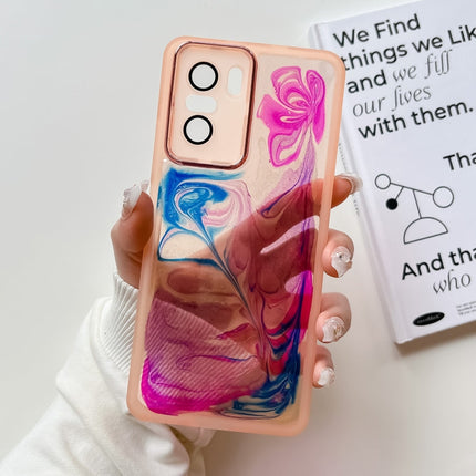 Oil Painting Electroplating TPU Phone Case