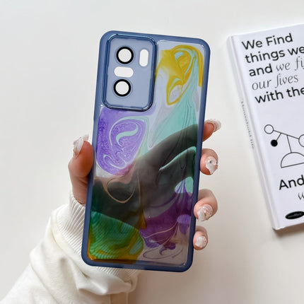 Oil Painting Electroplating TPU Phone Case