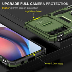 Armor PC + TPU Camera Shield Phone Case, For Motorola Moto G Stylus 2023, For Motorola Moto G32