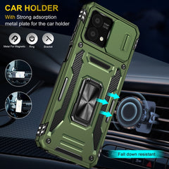 Armor PC + TPU Camera Shield Phone Case, For Motorola Moto G Stylus 2023, For Motorola Moto G32