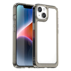 For iPhone 15 Plus / Transparent Grey