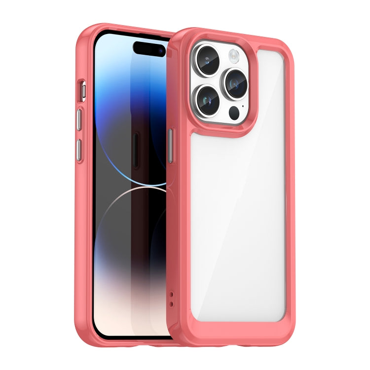 Colorful Series Acrylic + TPU Phone Case, For iPhone 16 Pro Max, For iPhone 16, For iPhone 15 Pro Max, For iPhone 15