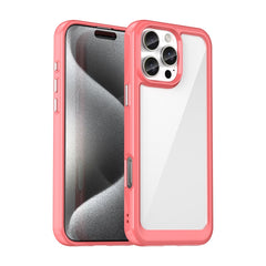 Colorful Series Acrylic + TPU Phone Case, For iPhone 16 Pro Max, For iPhone 16 Pro, For iPhone 16 Plus, For iPhone 16, iPhone 16e