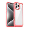 Colorful Series Acrylic + TPU Phone Case, For iPhone 16 Pro Max, For iPhone 16, For iPhone 15 Pro Max, For iPhone 15