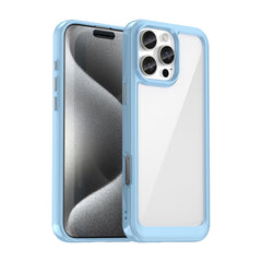Colorful Series Acrylic + TPU Phone Case, For iPhone 16 Pro Max, For iPhone 16 Pro, For iPhone 16 Plus, For iPhone 16