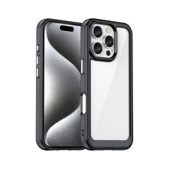 Colorful Series Acrylic + TPU Phone Case, For iPhone 16 Pro Max, For iPhone 16 Pro, For iPhone 16 Plus, For iPhone 16