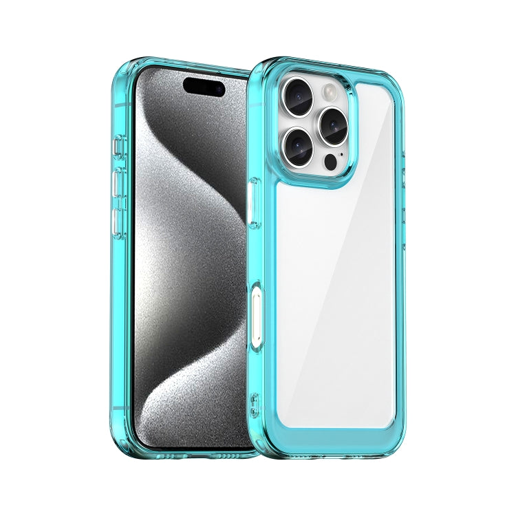 Colorful Series Acrylic + TPU Phone Case, For iPhone 16 Pro, For iPhone 16 Plus, For iPhone SE 2024, For iPhone 15 Pro, For iPhone 15 Plus