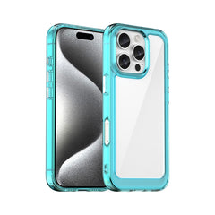 Colorful Series Acrylic + TPU Phone Case, For iPhone 16 Pro Max, For iPhone 16 Pro, For iPhone 16 Plus, For iPhone 16