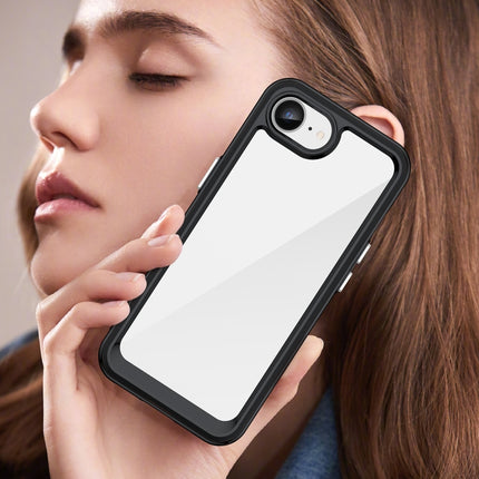 Colorful Series Acrylic + TPU Phone Case, For iPhone 17e / 16e, For iPhone 16 Pro Max, For iPhone 16 Pro, For iPhone 16 Plus