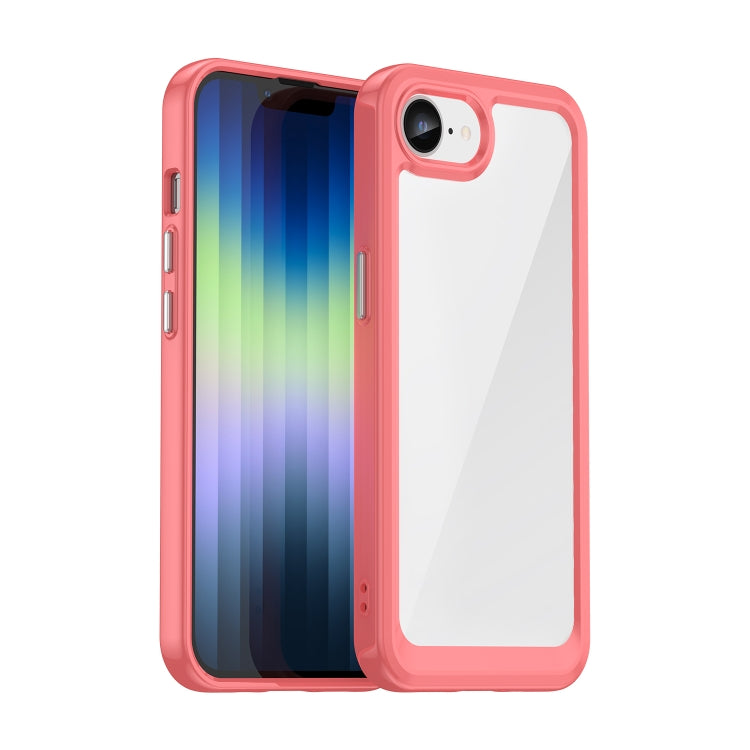 Colorful Series Acrylic + TPU Phone Case, For iPhone 16 Pro, For iPhone 16 Plus, For iPhone SE 2024, For iPhone 15 Pro, For iPhone 15 Plus