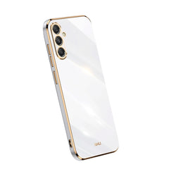 XINLI Straight Edge 6D Electroplate TPU Phone Case