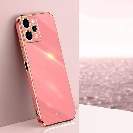 XINLI Straight Edge 6D Electroplate TPU Phone Case, For Xiaomi Redmi K70, For Xiaomi Redmi 12 4G, For Xiaomi Redmi Note 12S 4G