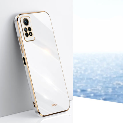 XINLI Straight Edge 6D Electroplate TPU Phone Case, For Xiaomi Redmi Note 12 Pro 4G, For Xiaomi Redmi Note 12 Turbo, For Xiaomi Civi 3 5G