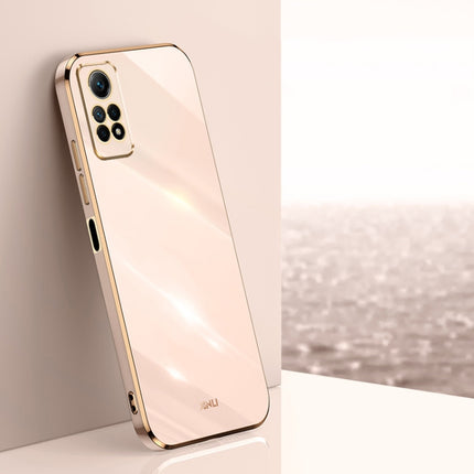 XINLI Straight Edge 6D Electroplate TPU Phone Case, For Xiaomi Redmi Note 12 Pro 4G, For Xiaomi Redmi Note 12 Turbo, For Xiaomi Civi 3 5G