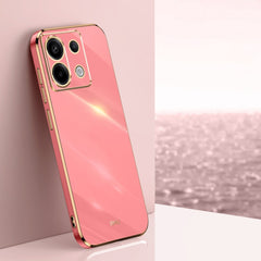 XINLI Straight Edge 6D Electroplate TPU Phone Case, For Xiaomi Redmi Note 13 Pro+, For Xiaomi Redmi Note 13 Pro, For Xiaomi Redmi K60 Ultra / Mi 13T