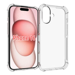 Shockproof Non-slip Thickening TPU Phone Case, For iPhone 17 Pro Max, For iPhone 17 Pro, For iPhone 17, For iPhone 17 Air, iPhone 16e, For iPhone 16 Pro Max, For iPhone 16 Pro, For iPhone 16 Plus, For iPhone 16, For iPhone 15 Pro Max, For iPhone 15 Pro...