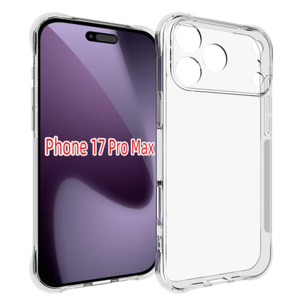 Shockproof Non-slip Thickening TPU Phone Case, For iPhone 17e / 16e, For iPhone 17 Pro Max, For iPhone 17 Pro, For iPhone 17, For iPhone Air, For iPhone 16 Pro Max, For iPhone 16 Pro, For iPhone 16 Plus, For iPhone 16, For iPhone 15 Pro Max            ...