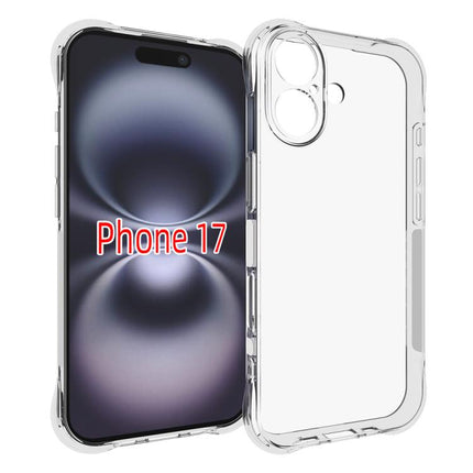 Shockproof Non-slip Thickening TPU Phone Case, For iPhone 17e / 16e, For iPhone 17 Pro Max, For iPhone 17 Pro, For iPhone 17, For iPhone Air, For iPhone 16 Pro Max, For iPhone 16 Pro, For iPhone 16 Plus, For iPhone 16, For iPhone 15 Pro Max            ...