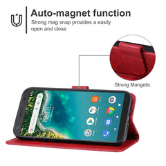 Leather Phone Case, For ZTE Avid 589/Z5158, For ZTE Blade A72s, For ZTE nubia Z50S Pro, For ZTE nubia Red Magic 8S Pro+, For ZTE nubia Red Magic 8S Pro, For ZTE Blade L220