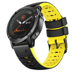 For Garmin Fenix 7 / Black Yellow