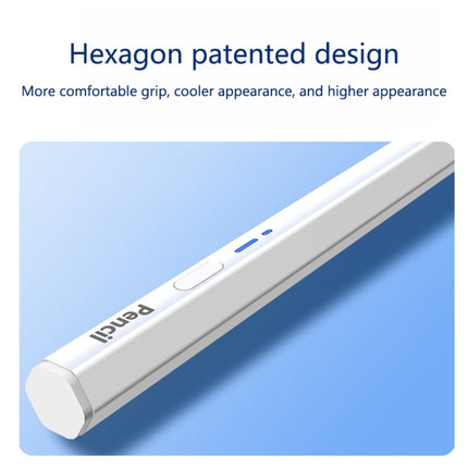 BP18-BL Type-C Universal Hexagonal Bluetooth Stylus Pen, BP18-BL
