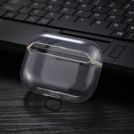 Transparent TPU Soft Earphone Protective Case without Hook, For AirPods Pro without Hook
