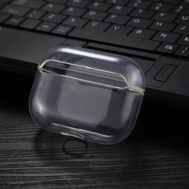 Transparent TPU Soft Earphone Protective Case without Hook, For AirPods Pro without Hook