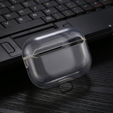Transparent TPU Soft Earphone Protective Case without Hook, For AirPods Pro without Hook